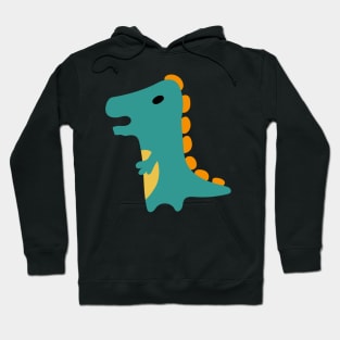 Dinosaurs vector in cartoon style. Colour  cute baby Hoodie